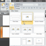 Как создать свой дизайн слайда в powerpoint 2007